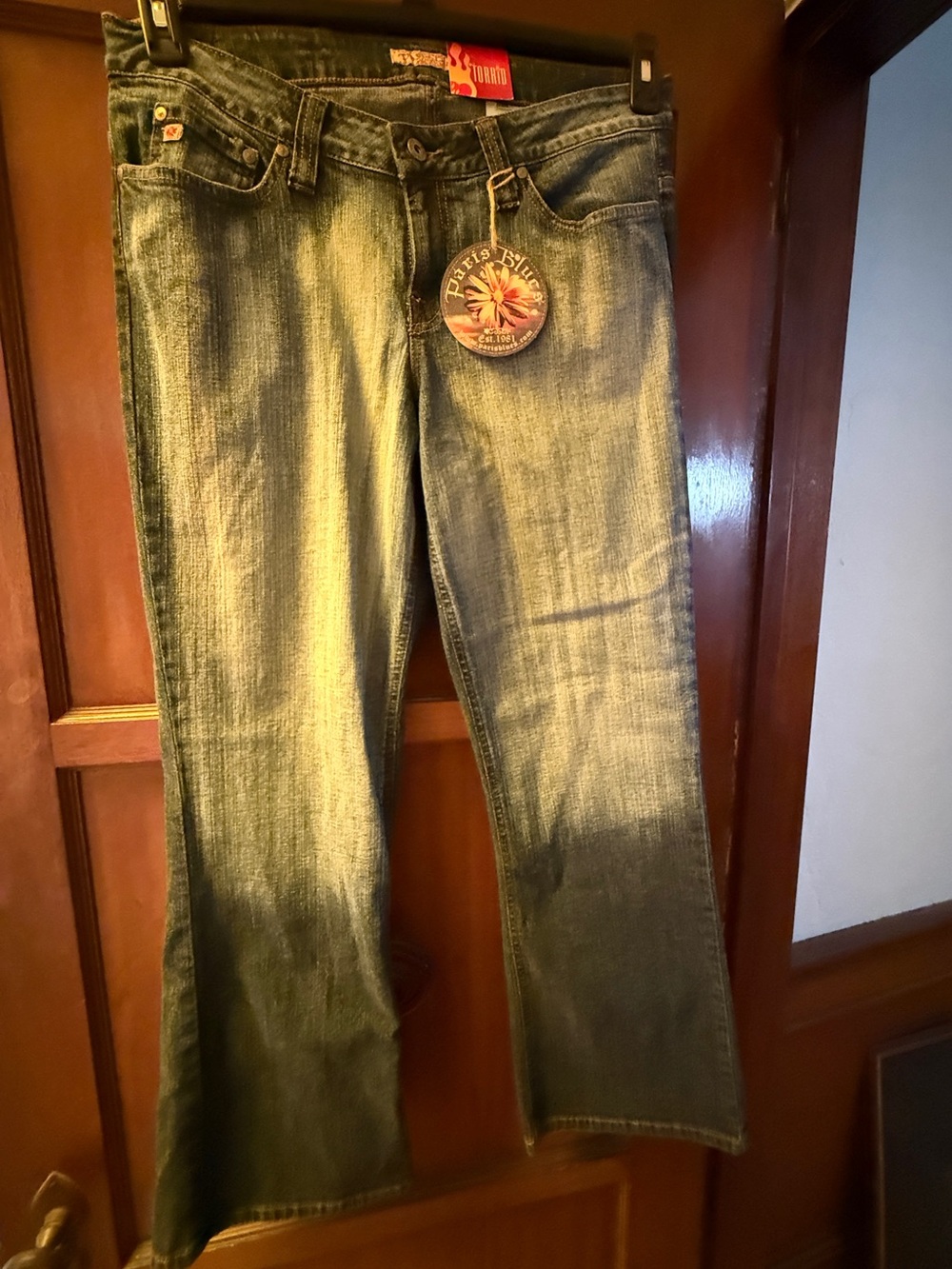 Vintage Torrid Paris Blue Women’s Faded Blue Jeans size 14S